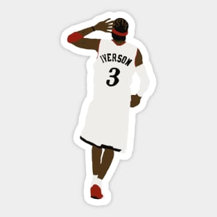 Allen Iverson Hand To Ear Sticker